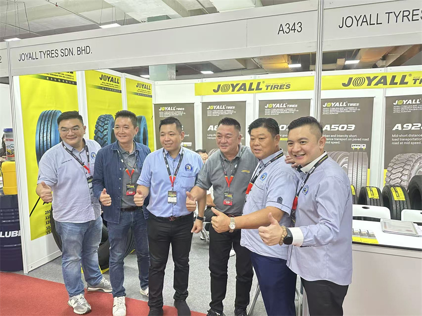JOYALL Showcases TBR Tire Manufacturing Strength at MIAPEX & AICOVE 2025 in Malaysia